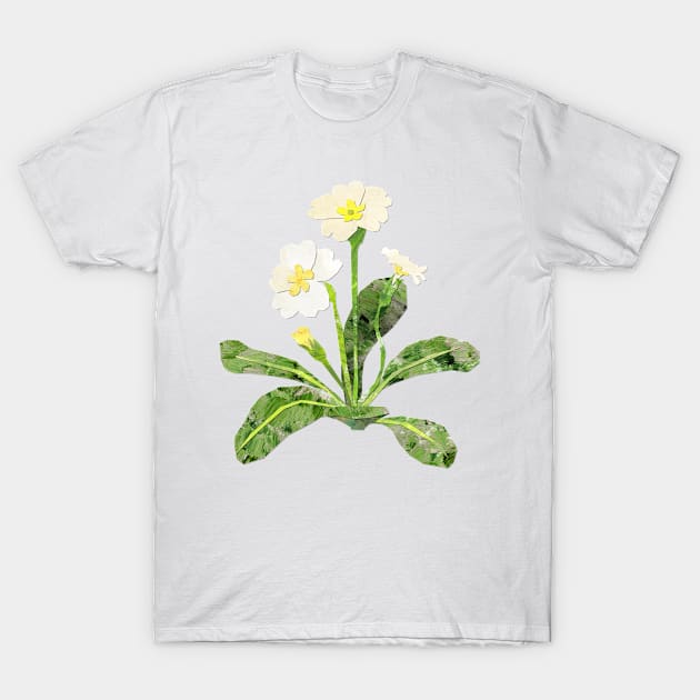 Common Primrose T-Shirt by Babban Gaelg